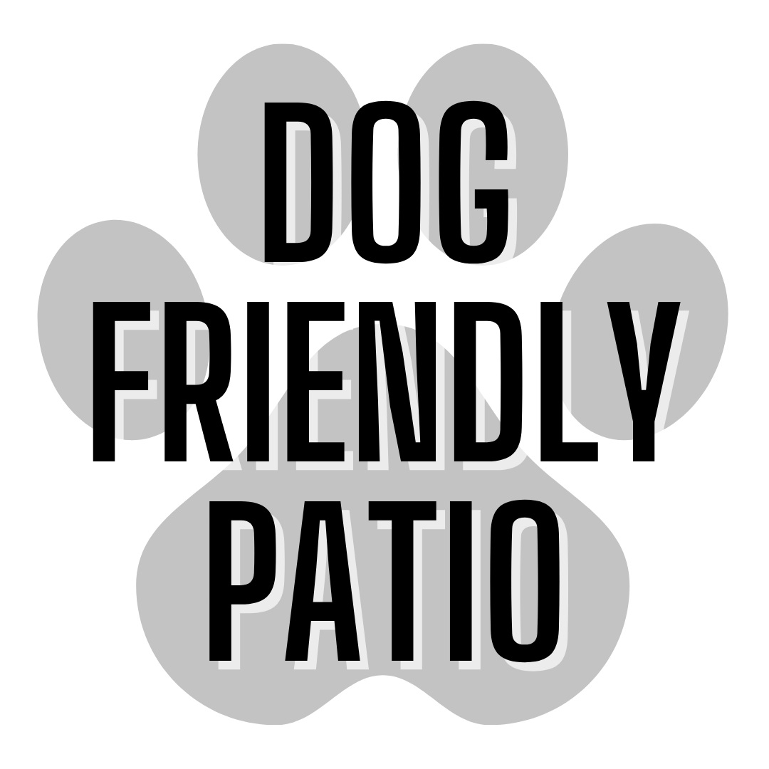 Has a dog friendly patio.